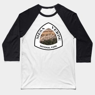 Mesa Verde National Park shield Baseball T-Shirt